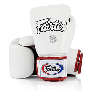 Fairtex BGV1 White Muay Thai Boxing Glove Fairtex BGV1 White Muay Thai Boxing Glove