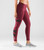 Virus Women's Stay Cool ZEPU Mesh Compression Pant (ECO40) Maroon