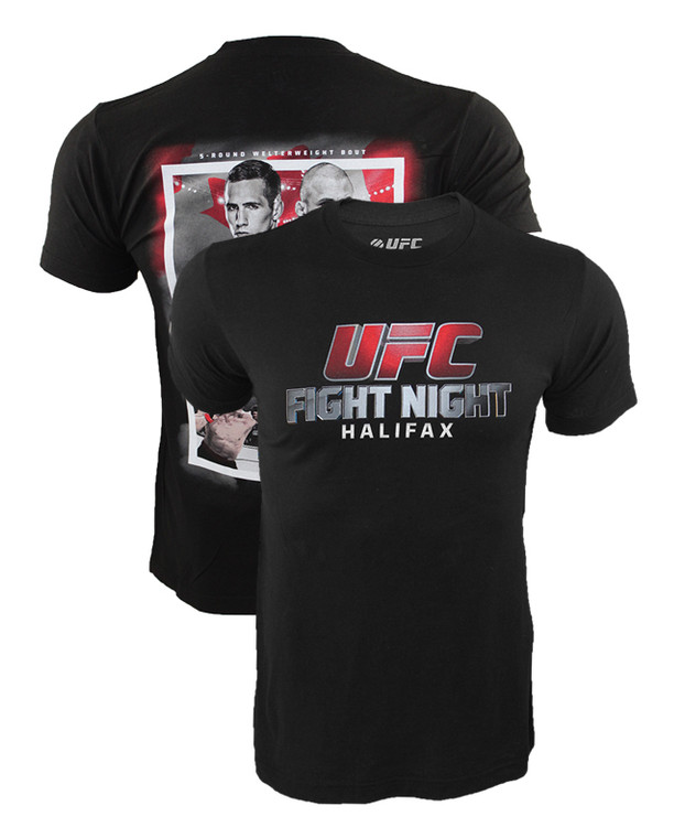 UFC FS1 Halifax Eveent Shirt Rory MacDonald vs Tarec Saffiedine