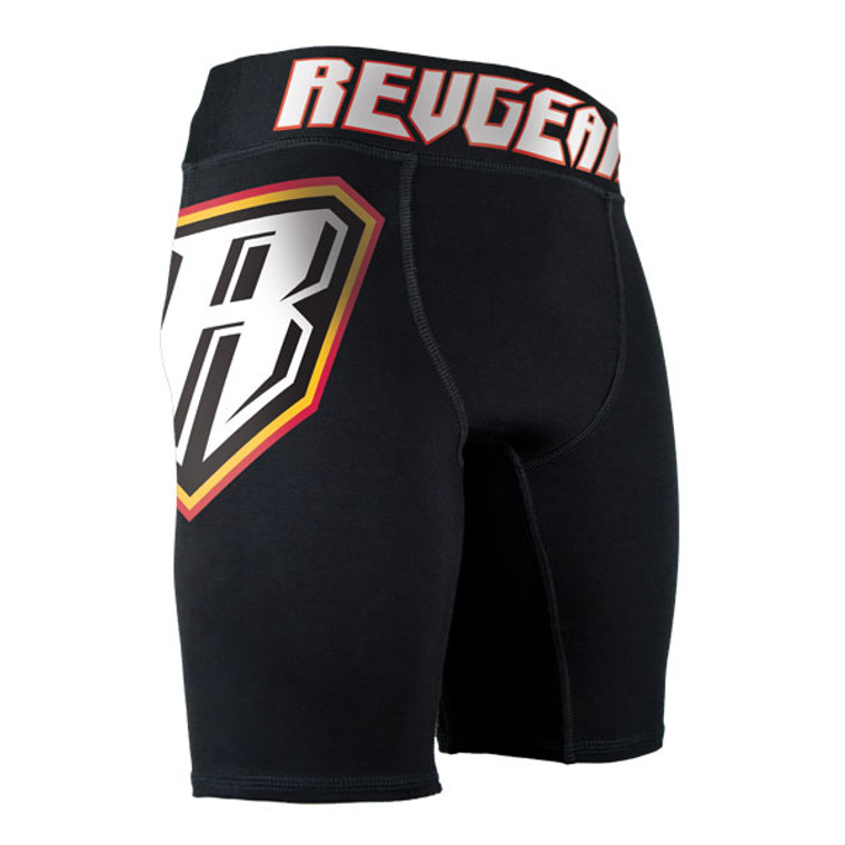 Revgear Staredown Vale Tudo Men's MMA Compression Shorts - Black