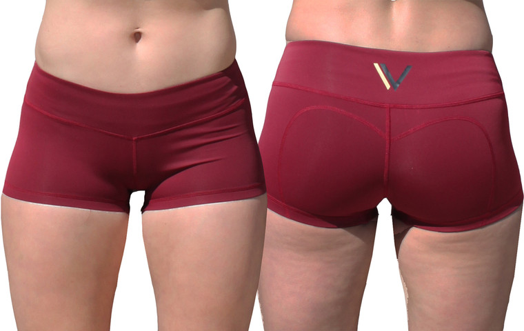 Vull Sport Champion Shorts - Maroon