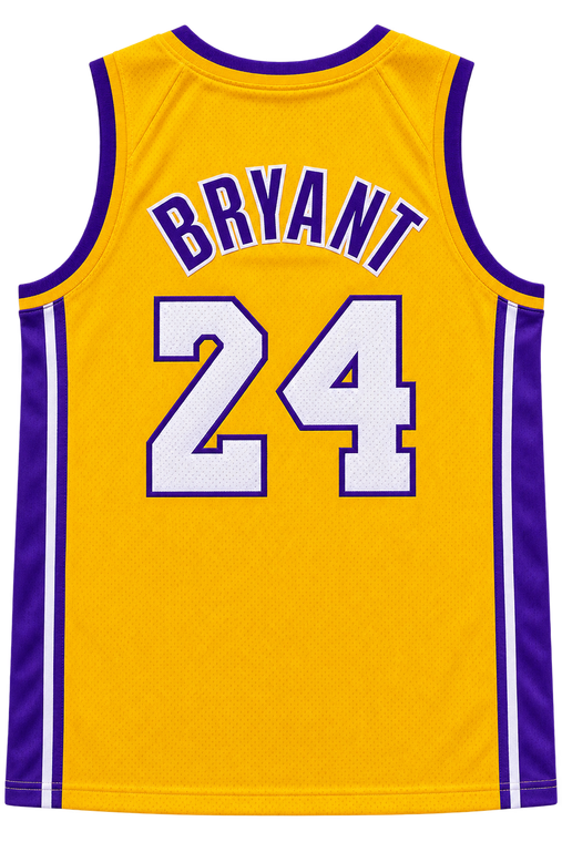 Kobe Gold Basketball Mens Jersey