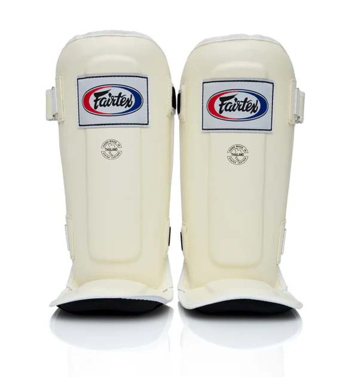 Fairtex SP3 Pro Style Muay Thai Cream Shin Guard
