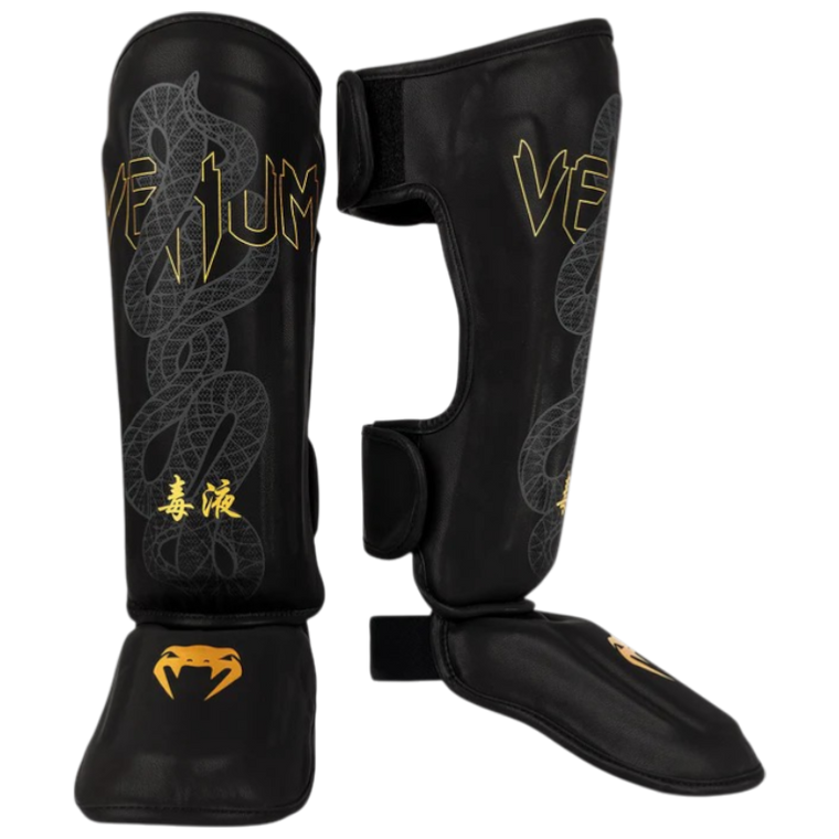 Venum Serpenti
Shin Guards - Black/Silver/Gold
