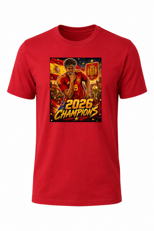 2026 Spain Soccer Champions T-shirt