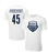 OLPH VOLLEYBALL WHITE DRI TEK TEE