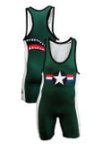 Custom Sublimated Mat Shark Singlet