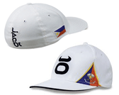 JACO Men's Philippines Tenacity White Cap