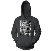 Ronda Rousey Charcoal UFC 193 Stacked Hoodie