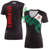 UFC Women's Reebok Cain Velasquez Black UFC Jersey