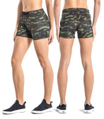 VIRUS WOMENS EAU58 BOLT SHIELD SHORTS GREEN CAMO