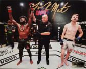 Aljamain Sterling Autographed 8x10 Signed in Gold