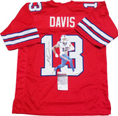 Gabriel Davis Autographed Bills Jersey (Beckett Certified)