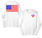 Iron Addiction Merica Long Sleeve Dri Fit Tee