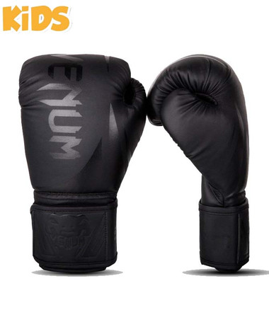 Venum Hoofdbeschermer Challenger Kids - Zwart/Zwart - The Fight Company