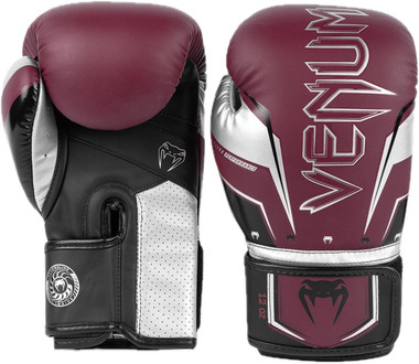 VENUM グローブ ELITE BOXING GLOVES 16オンス Venum Elite Boxing Gloves - White/Black - Venum