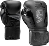 Venum Elite Evo Boxing Gloves - Black/Black