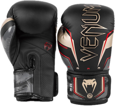 VENUM グローブ ELITE BOXING GLOVES 16オンス Venum Elite Boxing Gloves - White/Black - Venum