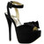 Luichiny Rest Up Black Platform Sandals
