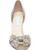 Betsey Johnson Silver Metallic Gown Pumps