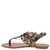 Zigi Soho Aada Black Multi Flat Sandals