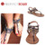 Zigi Soho Aada Black Multi Flat Sandals