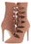 Steve Madden Piper Tan Lace Up Bootie