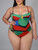 Plus Size Island Girl Swimsuit Set 