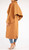 Oversized Camel Cape Sleeve Trench Coat