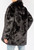 Oversized Black Faux Fur Coat
