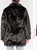 Oversized Black Faux Fur Coat