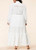 Plus Size Whimsical White Maxi Dress