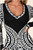 Black & White Bodycon Sweater Dress