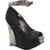 Luichiny Ex Cited Black Snake Wedges