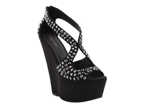 Zigi Soho Nifty Black Wedges