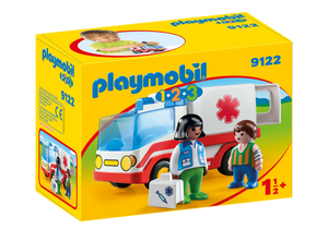 Playmboil 1.2.3 Rescue Ambulance (9122)