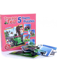 Tractor Ted 5 Farm Jigsaw Puzzles