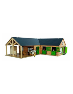 Kids Globe 1:24 Scale Horse Stable (0211)