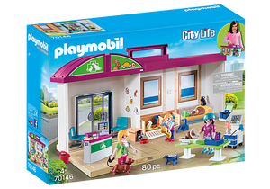 Playmobil Take Along Vet Clinic (70146)