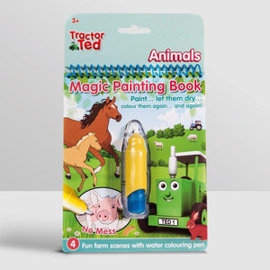 Tractor Ted Magic Painting Book, Animals