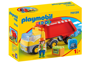 Playmobil 1.2.3 Dump Truck (70126)