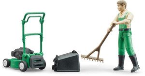 Bruder bWorld Gardener with Mower and Accessories (62103)