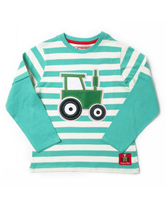 Tractor Ted Long Sleeve T-Shirt Teal
