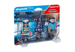 Playmobil Police Figure Set (70669)