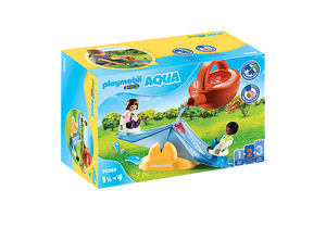 Playmobil 1.2.3 Water Seesaw with Watering Can (70269)