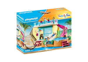 Playmobil Family Fun Bungalow with Pool (70435)