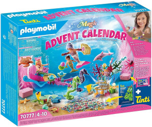 Playmobil Bathtime Fun Magical Mermaids Advent Calendar (70777)