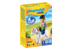 Playmobil 1.2.3 Boy with Pony (70410)
