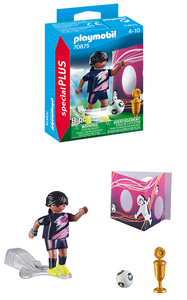 Playmobil Soccer Player With Goal (70875)
