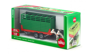 Siku Livestock Trailer with Two Cows (2875)